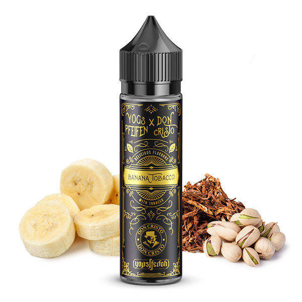 Don Cristo X Yogs Pfeifen Banana Tobacco Aroma 10ml