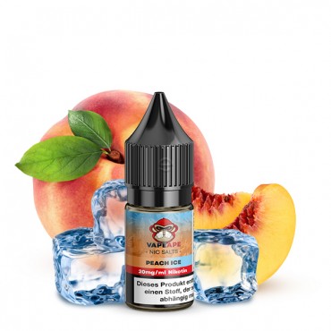 VapeApe Peach Ice Nikotinsalz Liquid