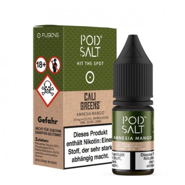Pod Salt Fusion Amnesia Mango 10ml