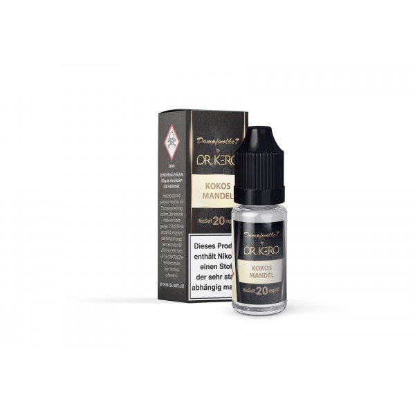 Dampfwolke 7 Kokos Mandel Nikotinsalz Liquid 10ml