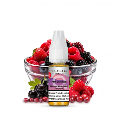 ELFBAR ELFLIQ Mix Berries Nikotinsalz Liquid 10ml