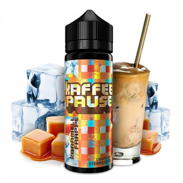 Steamshots Kaffeepause Karamell Frappe Ice Aroma 10ml