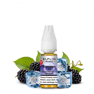 ELFBAR ELFLIQ Blackberry Ice Nikotinsalz Liquid 10ml