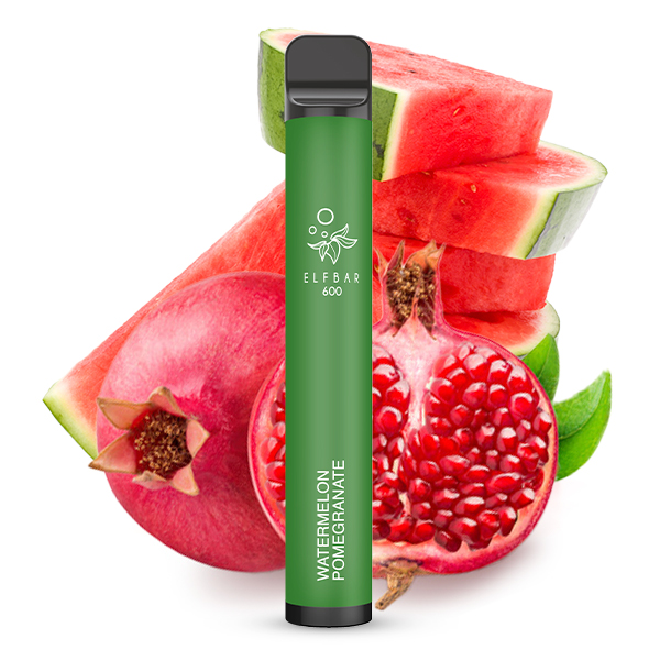 Elfbar 600 Watermelon Pomegranate Einweg E-Zigarette