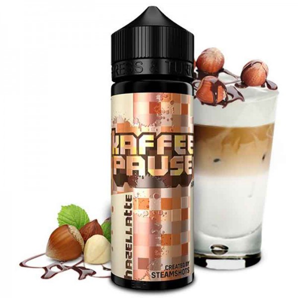 Steamshots Kaffeepause Hazellatte Aroma 10ml