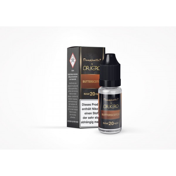 Dampfwolke 7 Butterscotch Nikotinsalz Liquid 10ml