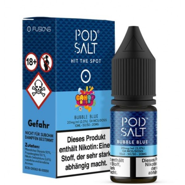Pod Salt Fusion Bubble Blue 10ml