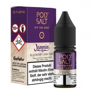 Pod Salt Fusion Blueberry Jam Tart 10ml
