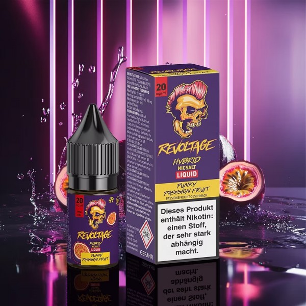 Revoltage Punky Passionfruit Nikotinsalz Liquid 10ml