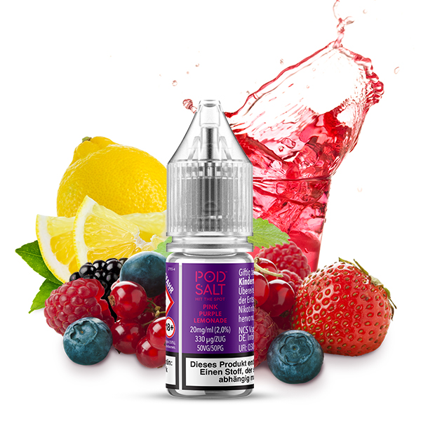 Pod Salt Xtra Pink Purple Lemonade Nikotinsalz Liquid 10ml
