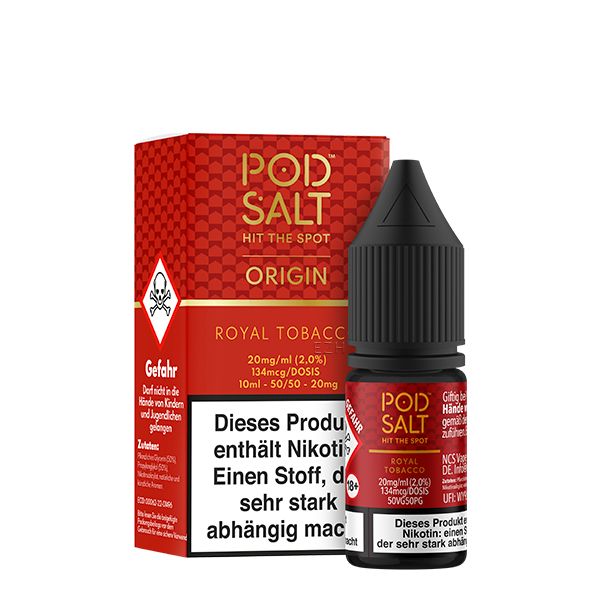 Pod Salt Origin Royal Tobacco Nikotinsalz