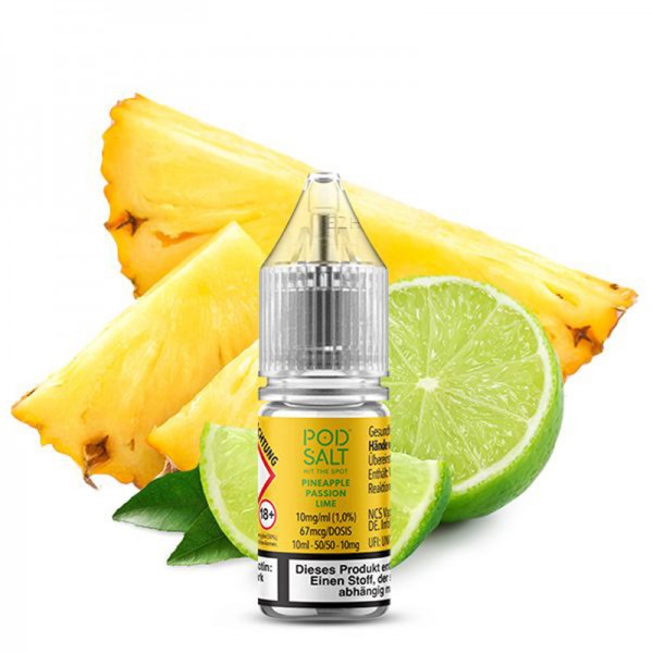 Pod Salt Xtra Pineapple Passion Lime Nikotinsalz Liquid 10ml