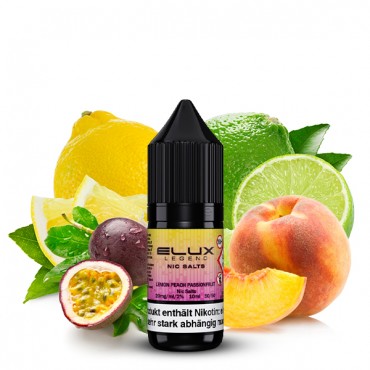 ELUX Lemon Peach Passion Nikotinsalz Liquid 10ml