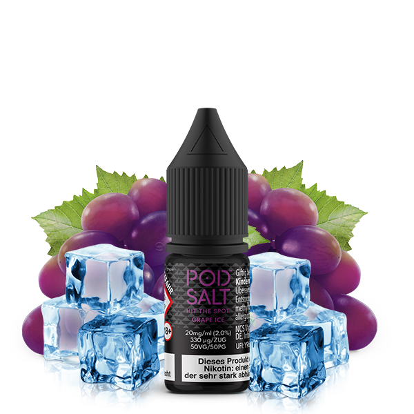 Pod Salt Core Grape Ice Nikotinsalz Liquid 10ml