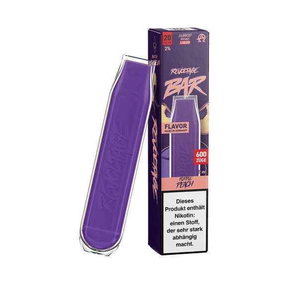 Revoltage Purple Peach 20mg Einweg E-Zigarette