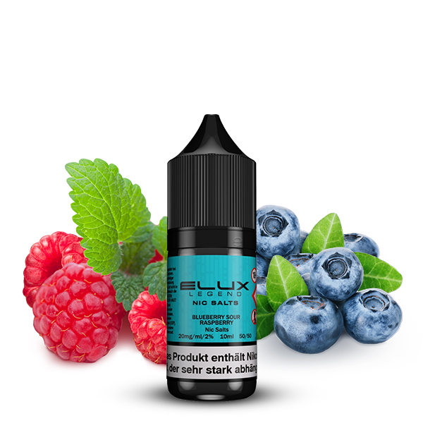 ELUX Blueberry Sour Raspberry Nikotinsalz Liquid 10ml