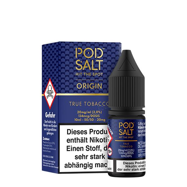 Pod Salt Origin True Tobacco Nikotinsalz