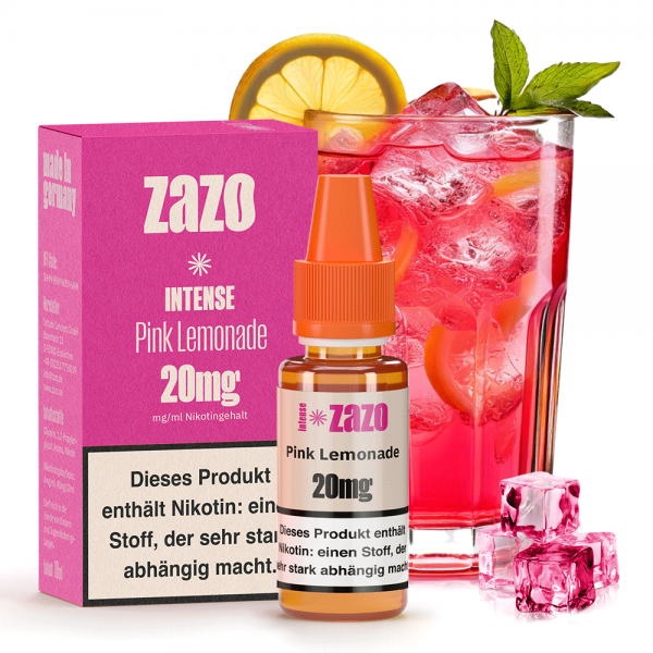 ZAZO Intense Pink Lemonade Nikotinsalz Liquid 10ml