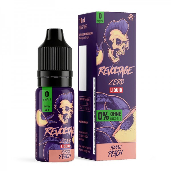 Revoltage Purple Peach Nikotinsalz Liquid 10ml