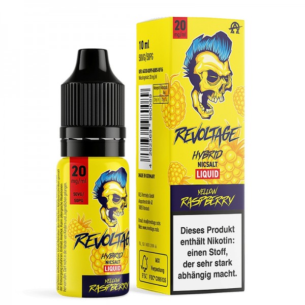 Revoltage Yellow Raspberry Nikotinsalz Liquid 10ml