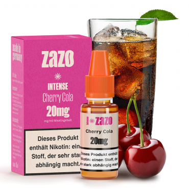 ZAZO Intense Cherry Cola Nikotinsalz Liquid 10ml