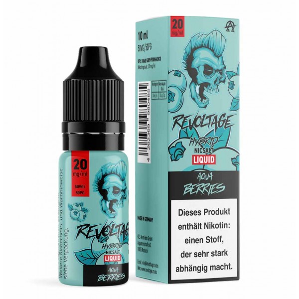 Revoltage Aqua Berries Nikotinsalz Liquid 10ml