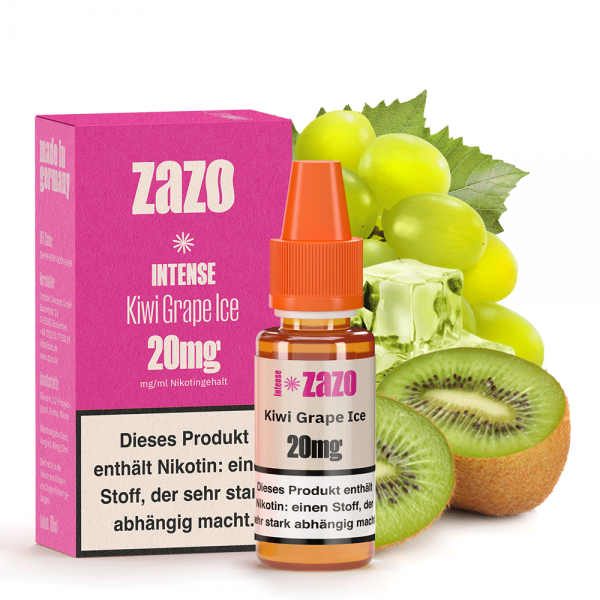 ZAZO Intense Kiwi Grape Ice Nikotinsalz Liquid 10ml