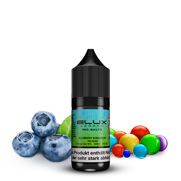 ELUX Blueberry Bubblegum Nikotinsalz Liquid 10ml