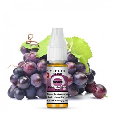ELFBAR ELFLIQ Grape Nikotinsalz Liquid 10ml