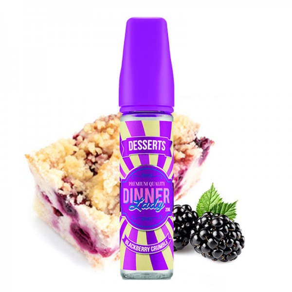 Dinner Lady Dessert Blackberry Crumble 20ml Aroma