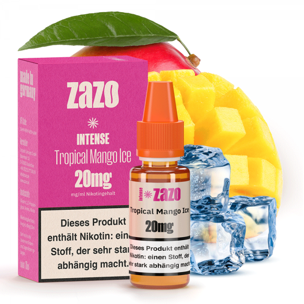 ZAZO Intense Tropical Mango Ice Nikotinsalz Liquid 10ml