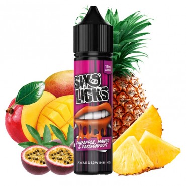 Six Licks Pineapple Mango Passionfruit Aroma 10ml