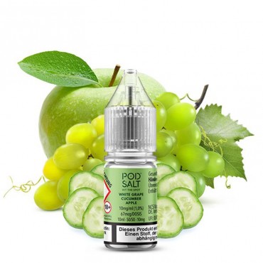 Pod Salt Xtra White Grape Cucumber Apple Nikotinsalz Liquid 10ml