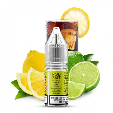 Pod Salt Xtra Lemon Lime Cola Nikotinsalz Liquid 10ml