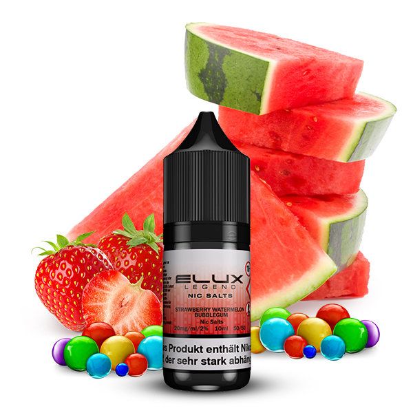 ELUX Strawberry Watermelon Bubblegum Nikotinsalz Liquid 10ml