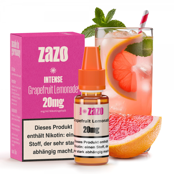 ZAZO Intense Grapefruit Lemonade Nikotinsalz Liquid 10ml