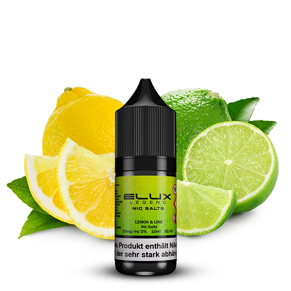 ELUX Lemon & Lime Nikotinsalz Liquid 10ml