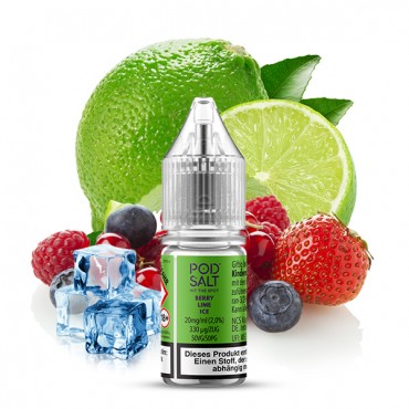 Pod Salt Xtra Berry Lime Ice Nikotinsalz Liquid 10ml