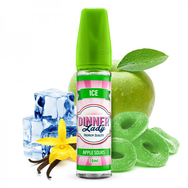 Dinner Lady Sweets Ice Apple Sours Aroma 20ml