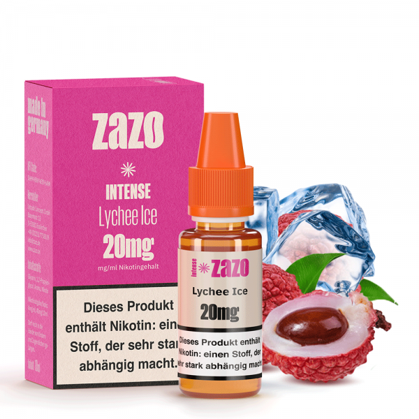 ZAZO Intense Lychee Ice Nikotinsalz Liquid 10ml