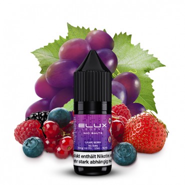 ELUX Grape Berry Nikotinsalz Liquid 10ml