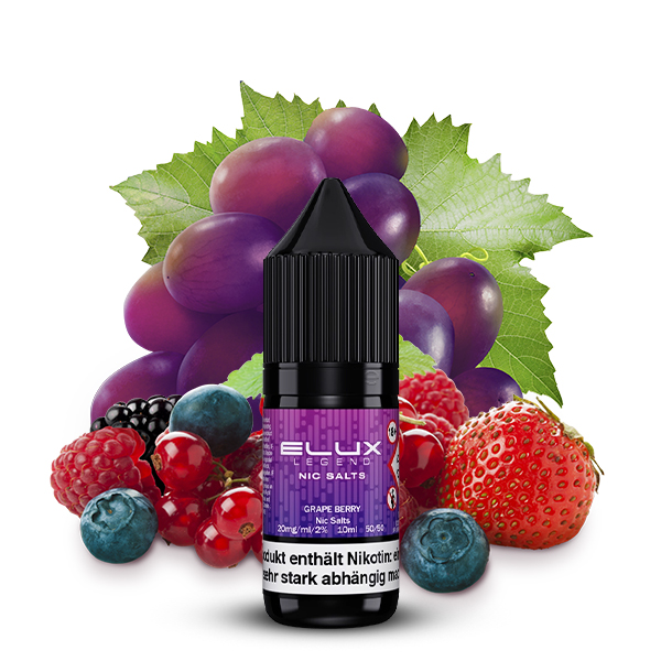 ELUX Grape Berry Nikotinsalz Liquid 10ml