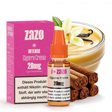 ZAZO Intense Cigarro Crema Nikotinsalz Liquid 10ml