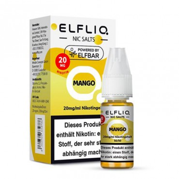 ELFBAR ELFLIQ Mango Nikotinsalz Liquid 10ml