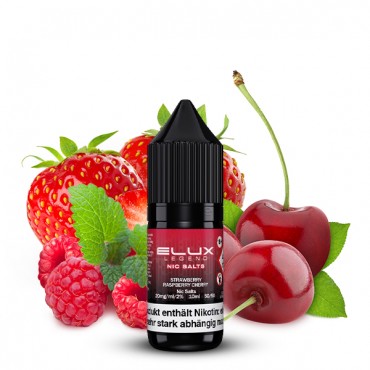 ELUX Strawberry Raspberry Cherry Nikotinsalz Liquid 10ml