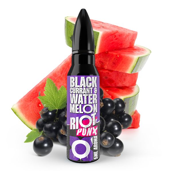 Riot Squad PUNX Schwarze Johannisbeere und Wassermelone Aroma 5ml